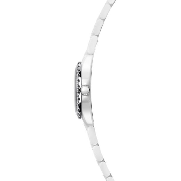 Rellotge Chanel J12 de 29 mm de ceràmica blanca amb bisell amb 40 diamants