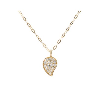 COLLAR TAMARA COMOLLI CADENA SPARKLE 45 CM D'OR GROC I DIAMANT