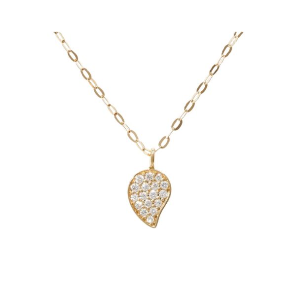 COLLAR TAMARA COMOLLI CADENA SPARKLE 45 CM D'OR GROC I DIAMANT