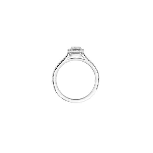 ANELL MESSIKA JOY 0.40 CT D'OR BLANC I DIAMANTS - Imatge 2