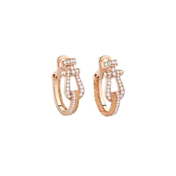 ARRACADES FRED FORCE 10 RISE GM D'OR ROSA I PAVÉE DE DIAMANTS