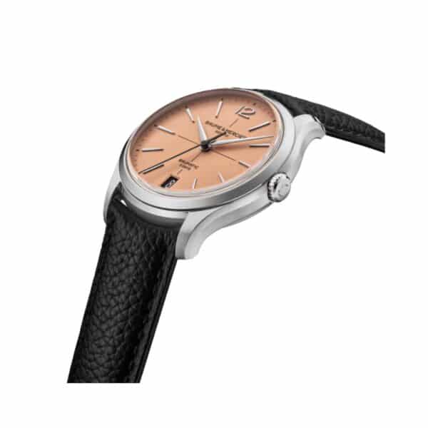 aume & Mercier Clifton 10778 a Andorra. Edició limitada, esfera salmó i calibre Baumatic de 5 dies.