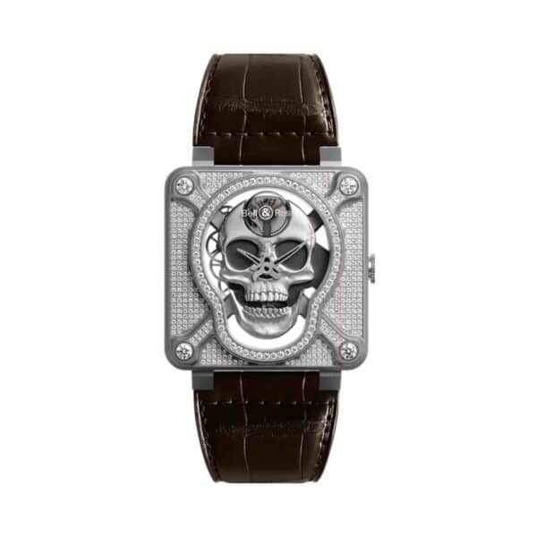 Rellotge Bell & Ross BR01 Laughing Skull Full Diamond 46 mm